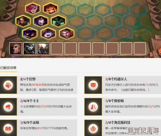 新莽荒纪满星通关高效阵容搭配方案推荐及策略解析大全