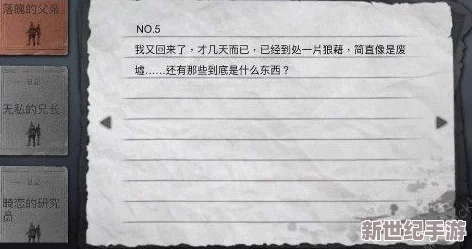 末日幸存者必备：日记残片高效收集技巧与详细用法查看方法全解析